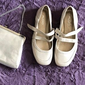 $60 NWOB ALDO Strappy Mary Jane Flats-Beautiful!